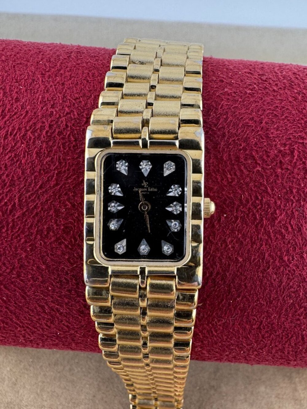 Jacques Edho Paris 18K gold plated European Designed Dress Watch